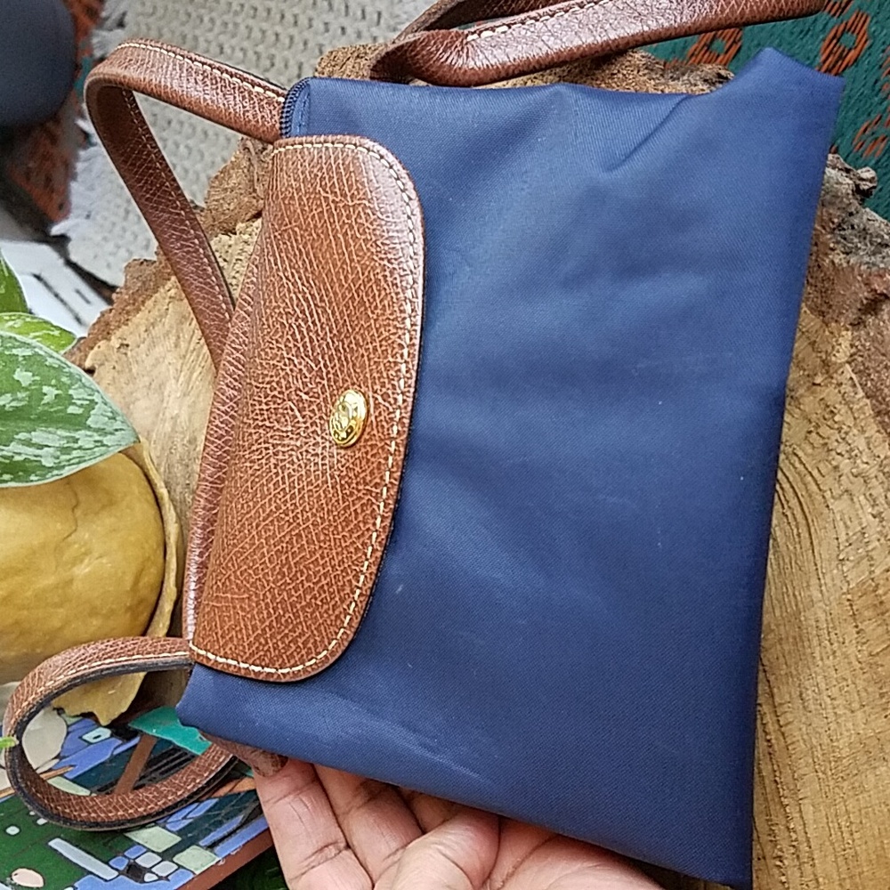 Longchamp blue bag